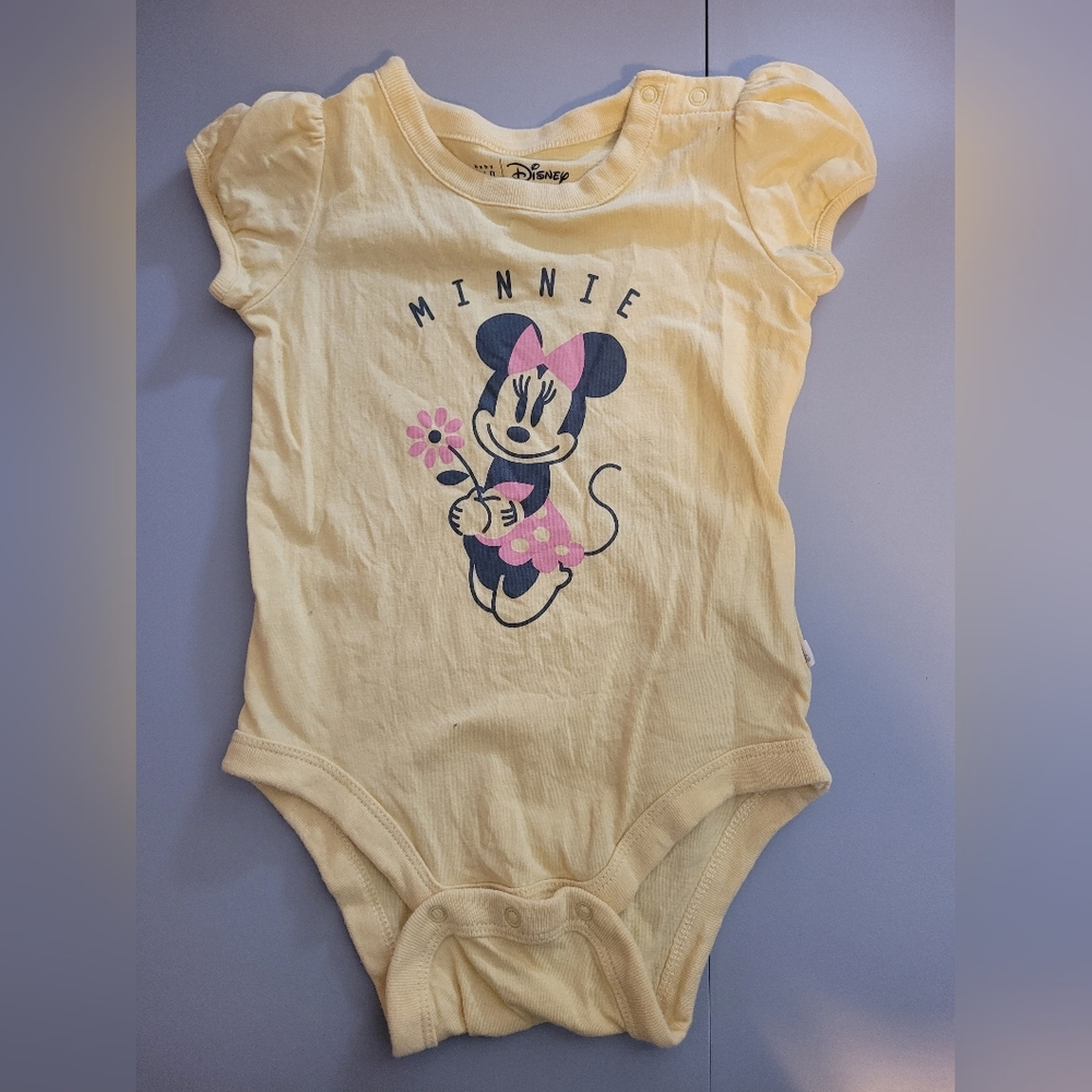 Baby gap Minnie Mouse onesie 12-18m